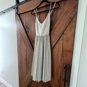 Stunning Shimmery Anthropologie Dress - Size 4P